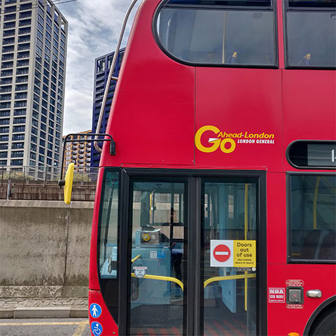 Bus doors